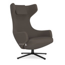 Grand Repos, Sessel Grand Repos, Stoff Cosy 2 Muskat, 46 cm, Basic dark