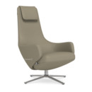 Repos, Sessel Repos, Stoff Dumet beige melange, 46 cm, Poliert