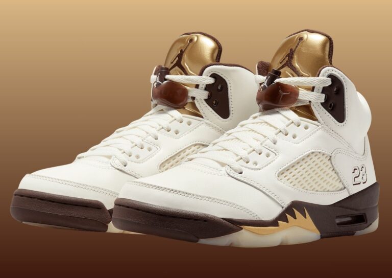 Air Jordan 5 Earth Metallic Gold DD9336-200 Release Info