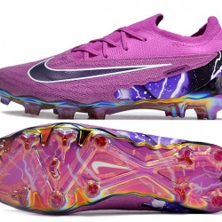 Nike Phantom GX Elite TF Low Soccer Cleats Purple Black White