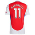 adidas  Arsenal Martinelli #11 Soccer Jersey (Home 24/25)