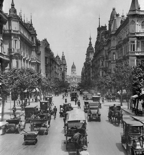 Buenos Aires, Argentina, a comienzos del siglo XX.