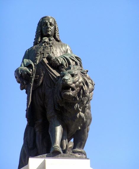 Estatua del marqués de Pombal 