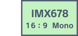 1/1.8 IMX678 16:9 Mono