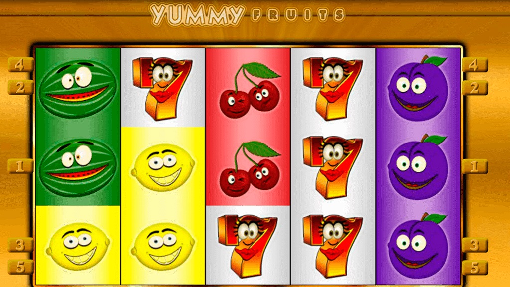 Screenshot of Yummy Fruits slot from Merkur Gaming