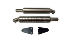 Royal Enfield Twins GT and Interceptor 650 SS Exhaust Muffler Silencer - SPAREZO