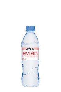 Dabīgs negāzēts minerālūdens Evian