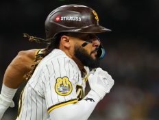 MLB Helmet Stickers Annoy Fans as Strauss Makes U.S. Debut