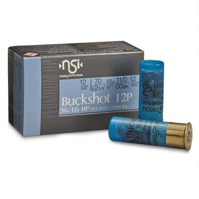 12GA 2 3/4IN 1290FPS 00 BUCK 12 PELLET 10RD