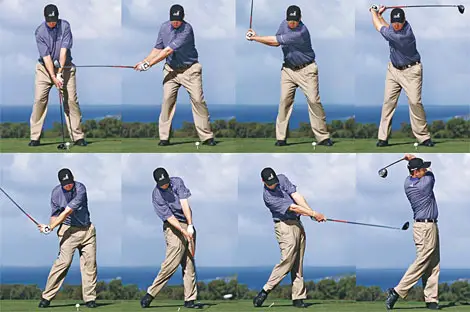 golf backswing