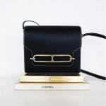 Hermes Black Roulis Bag