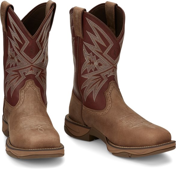 Tony Lama Wide Square Steel Toe Work Boot, - Men's Western Boots | Spur Western Wear