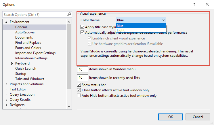 SQL Server Dark Theme mang lại sự khác biệt mạnh mẽ cho giao diện của bạn. Tính năng độc đáo này sẽ giúp cho bạn tập trung hơn vào công việc của mình và giảm mỏi mắt khi phải hoạt động trong môi trường quá sáng.