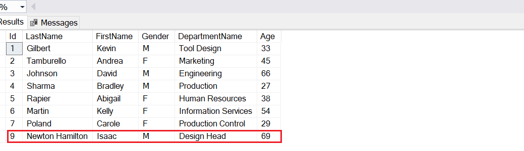 Succesfully inserted new record by changing varchar(10) data type to varchar(50) data type.