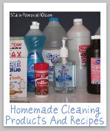 homemade cleaning products