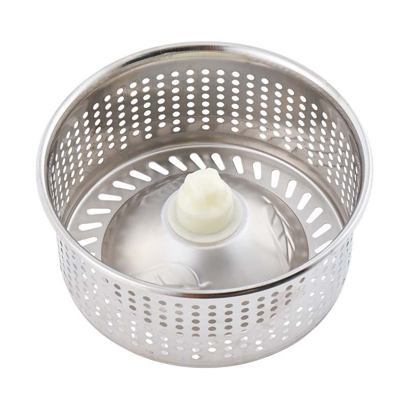 DBSD 3D pattern stainless steel spin mop basket