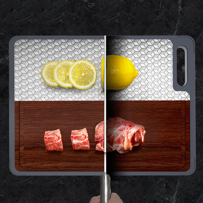 CT01 stinless steel double side cutting board