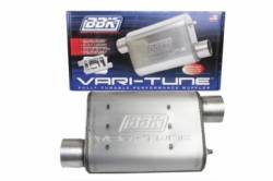 64 - 14 Mustang BBK Varitune Exhaust Muffler, Stainless