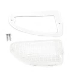 69-70 Mustang Parking Light Clear Lens, Gasket & Hardware, Right