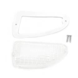 69-70 Mustang Parking Light Clear Lens, Gasket & Hardware, Left