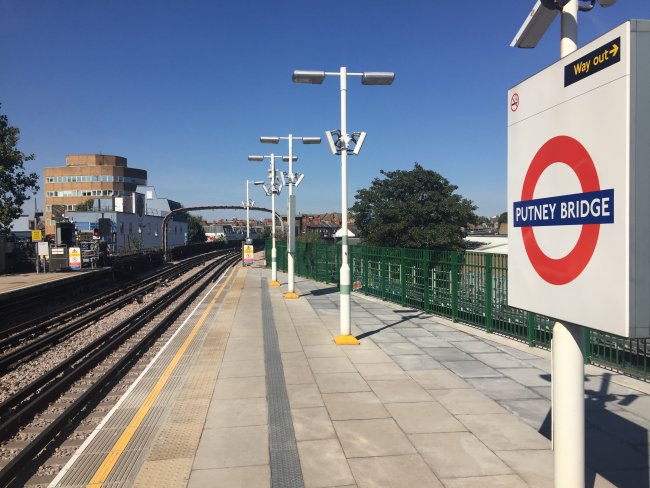 Putney Bridge New Platform