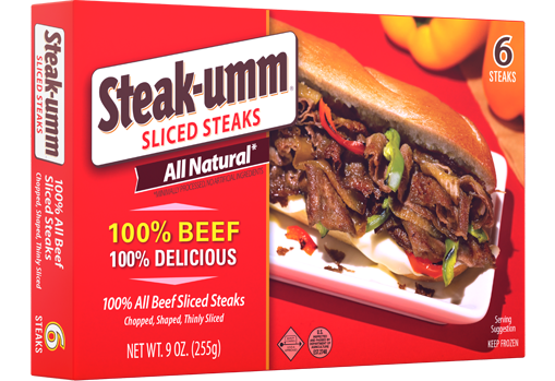 Beef, Bacon & Swiss Sandwich - Steak-umm