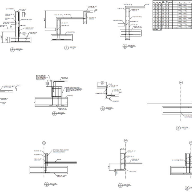 Rebar Placement Drawings