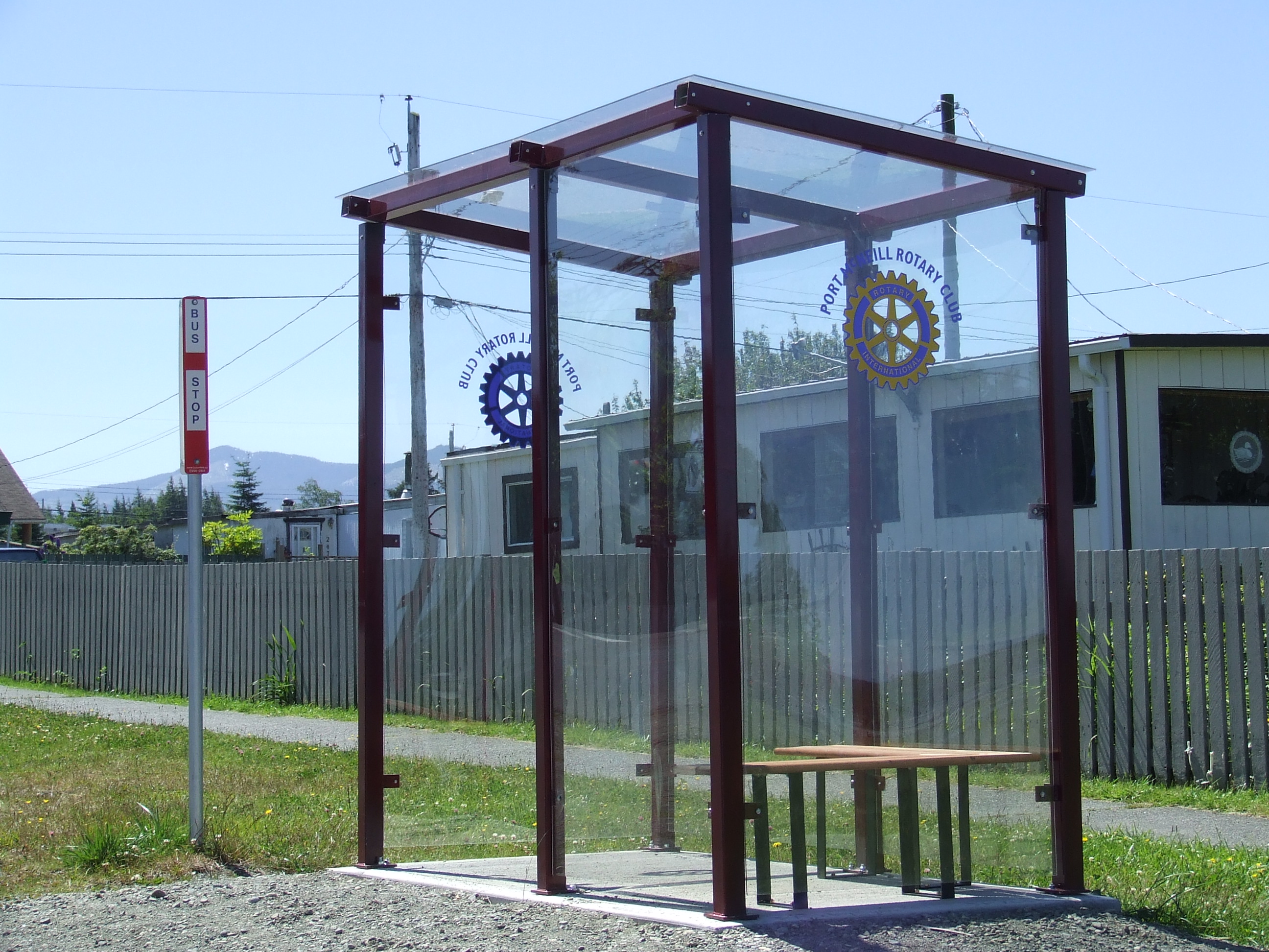 School Bus Stop Shelter