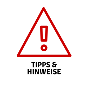 Tipps & Hinweise