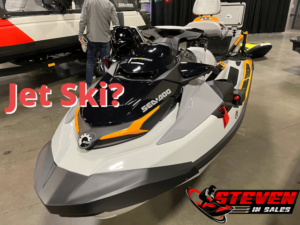 Sea-Doo fish pro trophy with jetski question mark