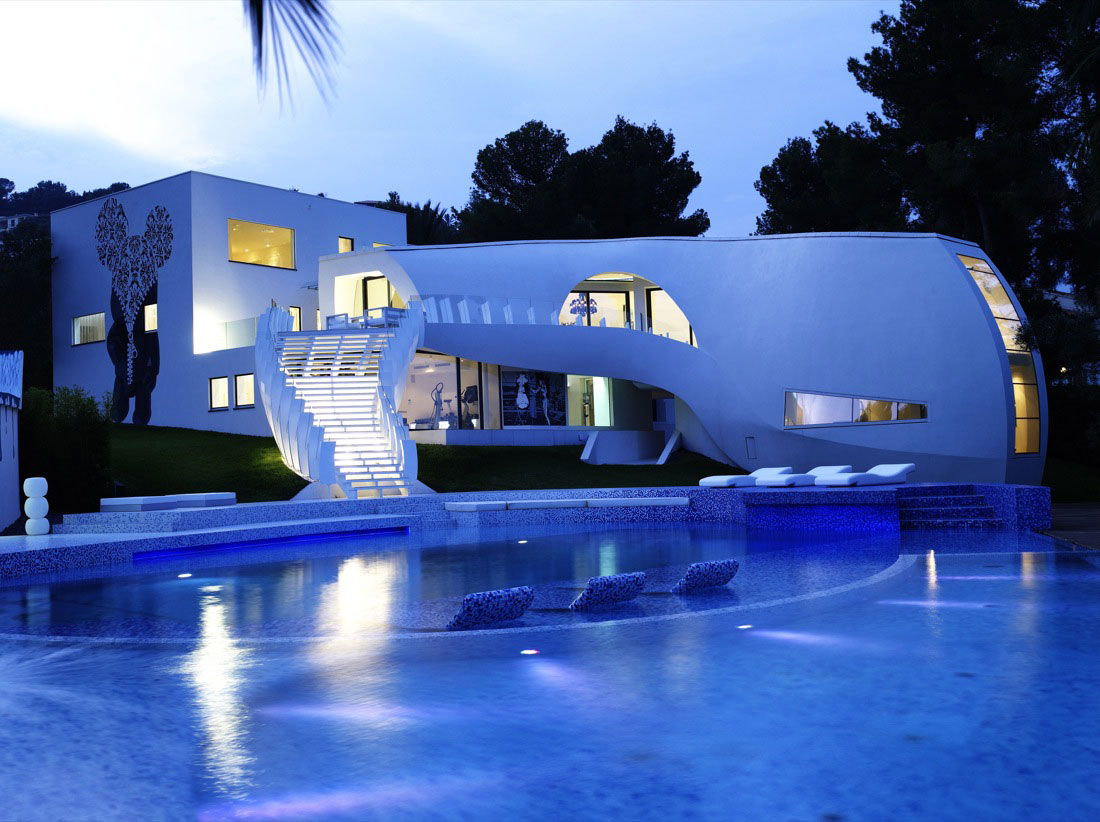 Ultramodern Casa Son Vida by tecArchitecture and Marcel Wanders Studio