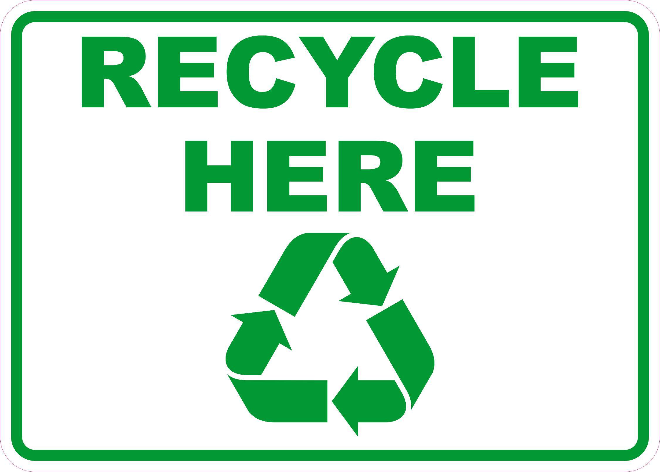 Recycle Sign Printable