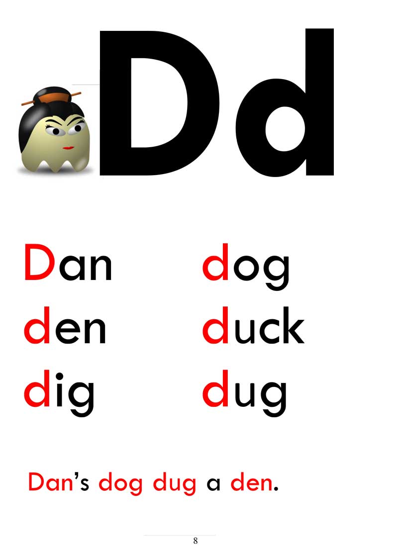 Letter Starting With D