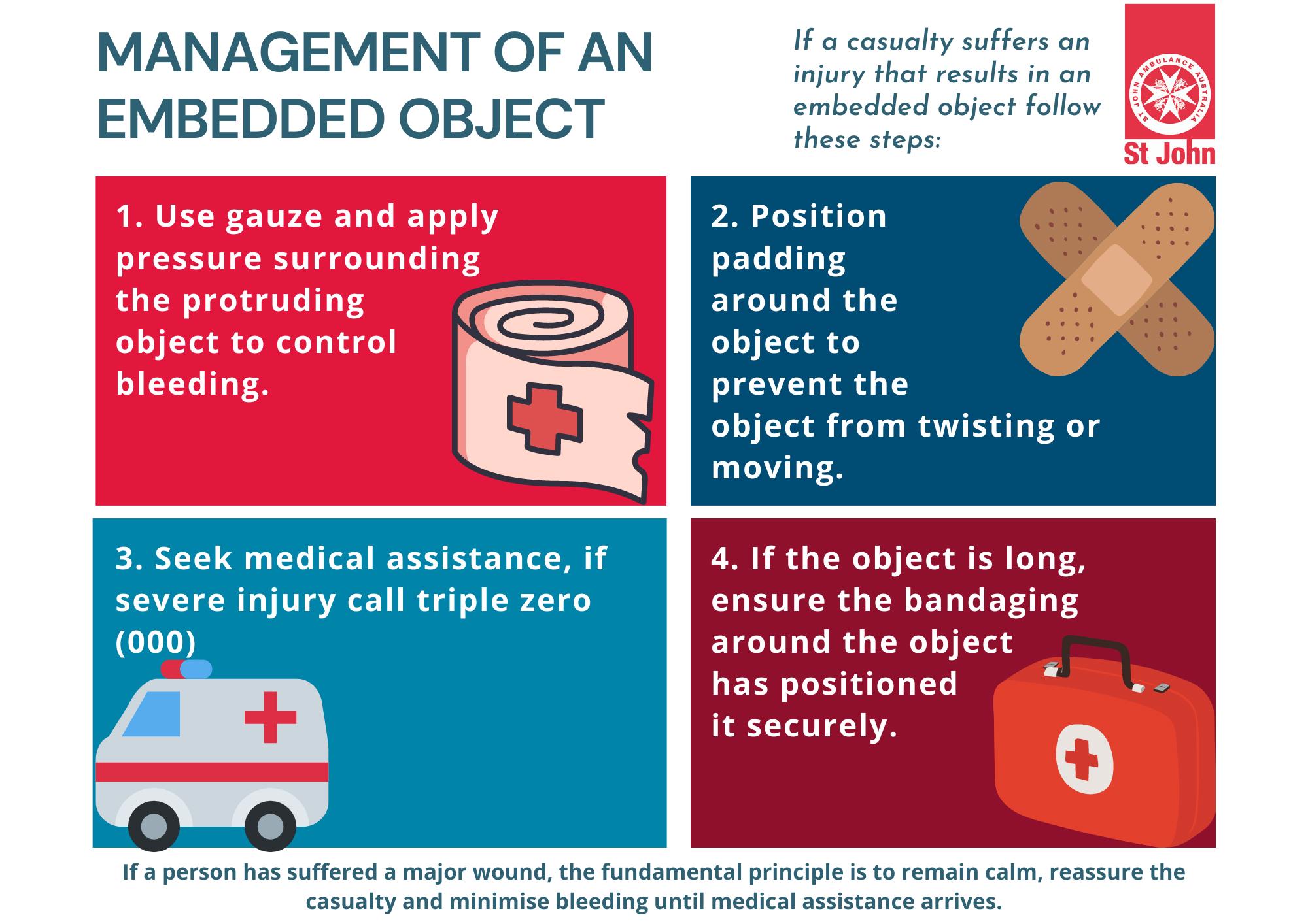 Puncture Wound First Aid