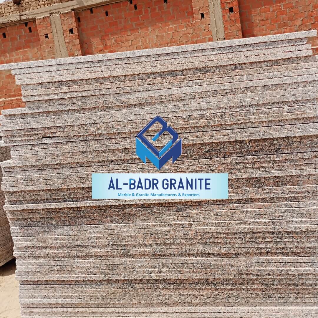 Rose and Grey Granite Slabs - simena Granite Price