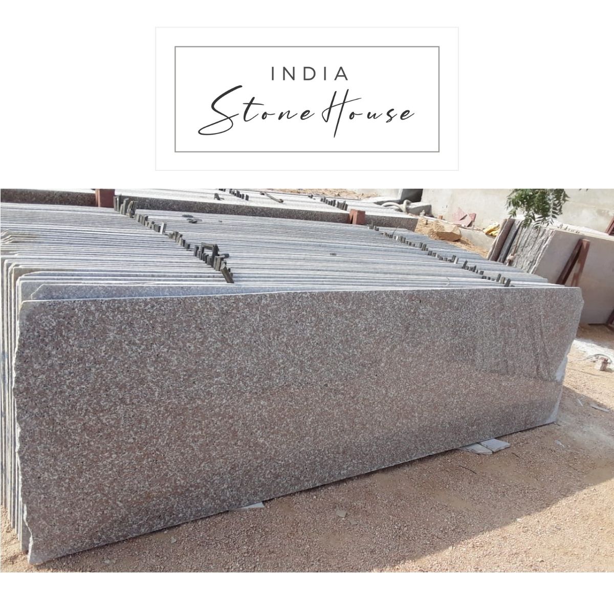 Chima Pink Cutter Size Granite Slab