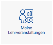 Icon Meine Lehrveranstaltungen