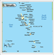 Map of Vanuatu