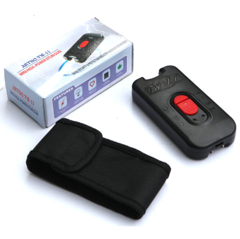 Ak-11 Mini Stun Gun/ Flashlight with Electric Shock/ Shocking Flashlight