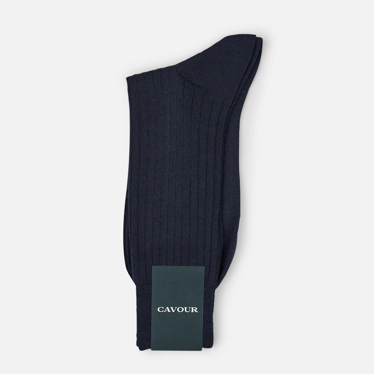 Cavour - Navy Socks - $26