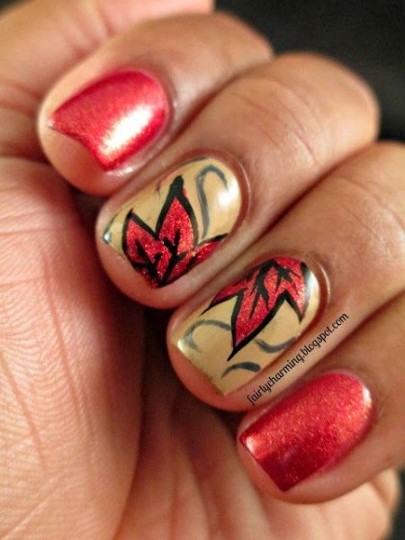 fall nail art (7)