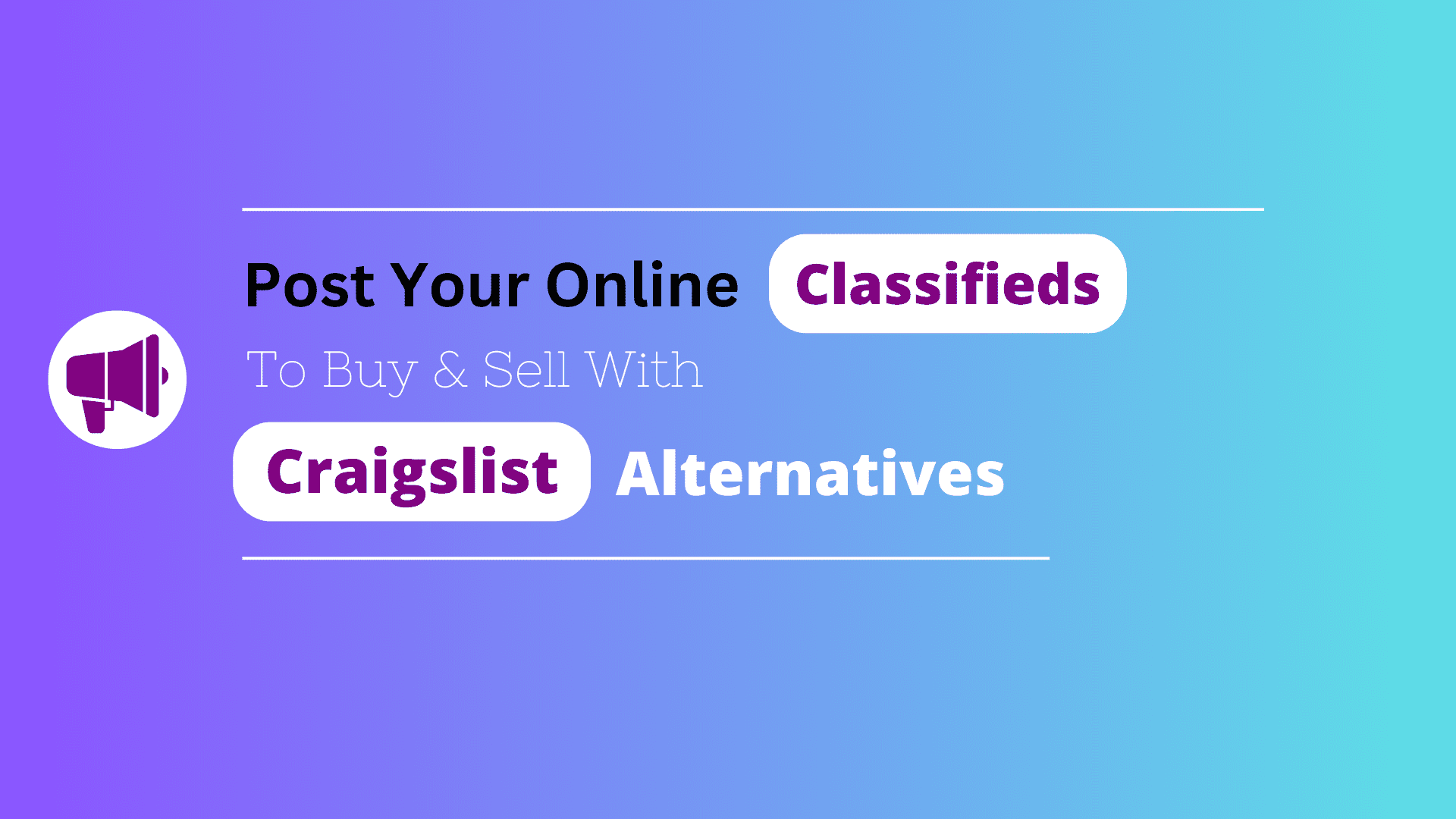 craigslist alternatives