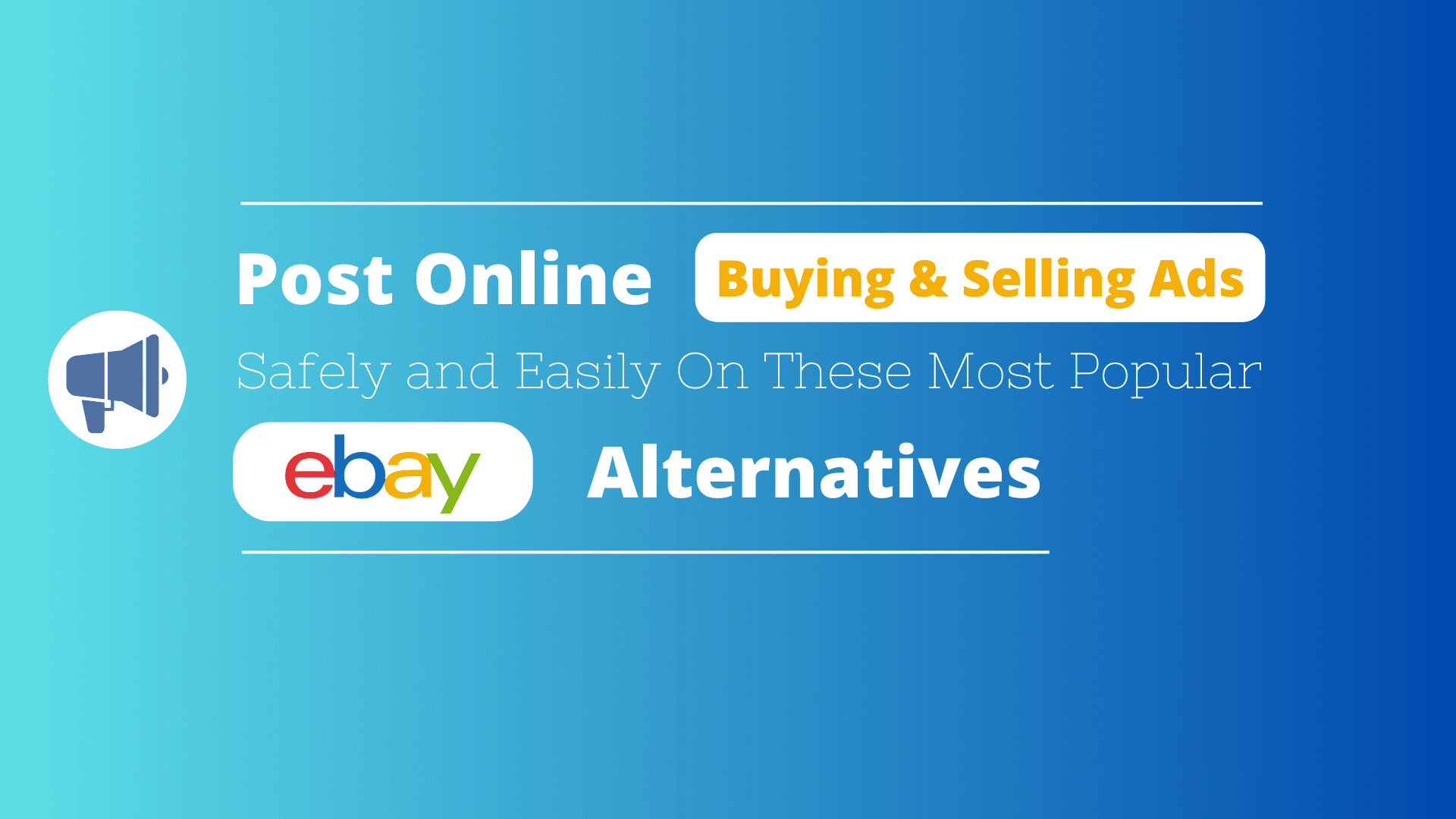 eBay Alternatives for Sellers