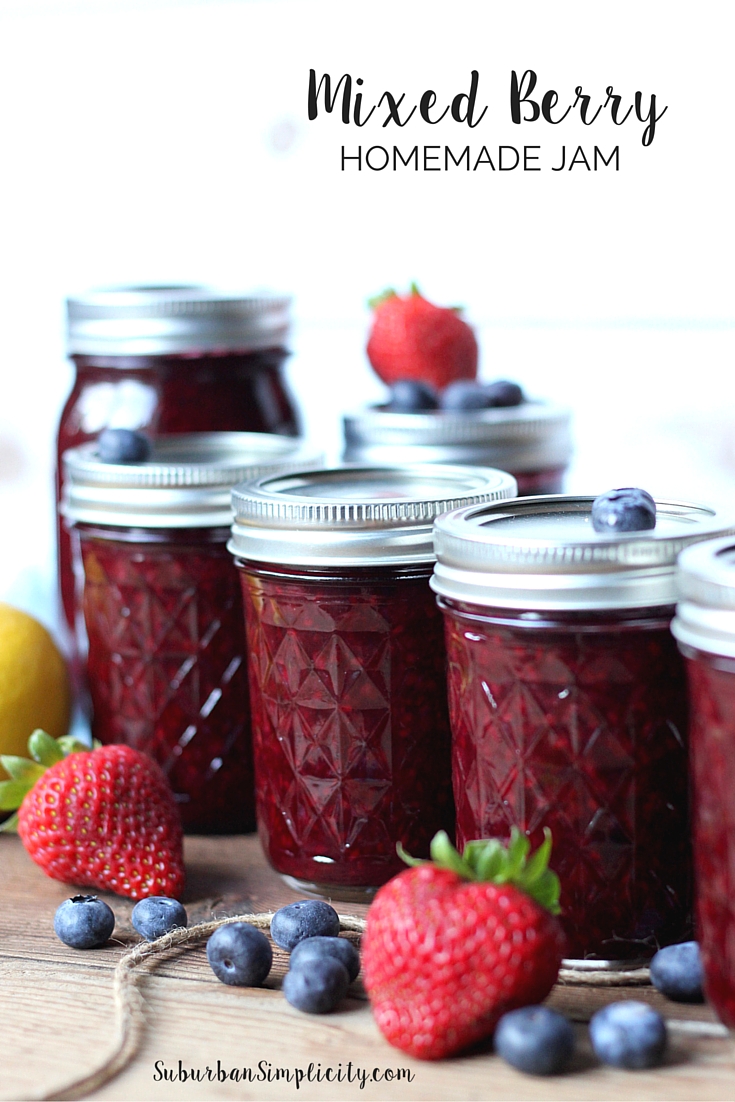 Summer Mixed Berry Jam