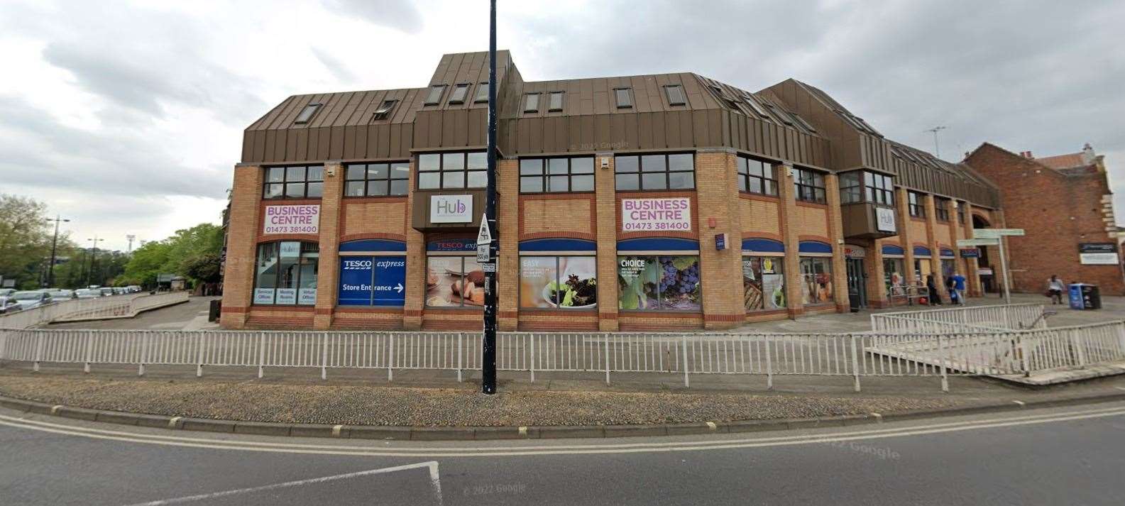 St Matthews Street, where the baths were located, today. Picture: Google Maps