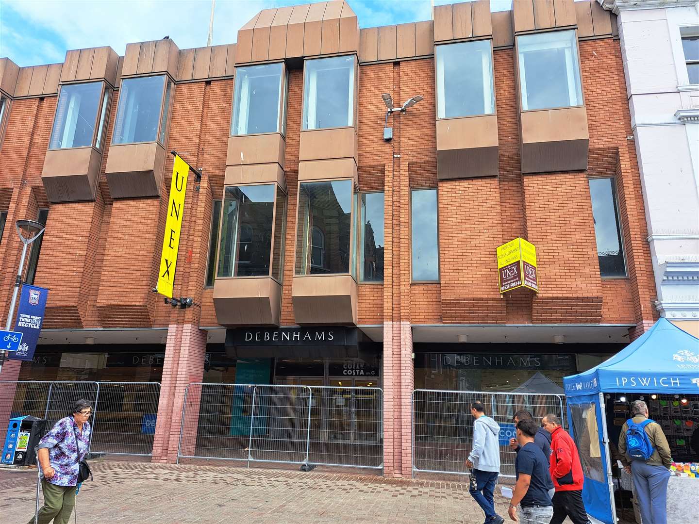 The former Debenhams, on the Cornhill, today. Picture: Ash Jones