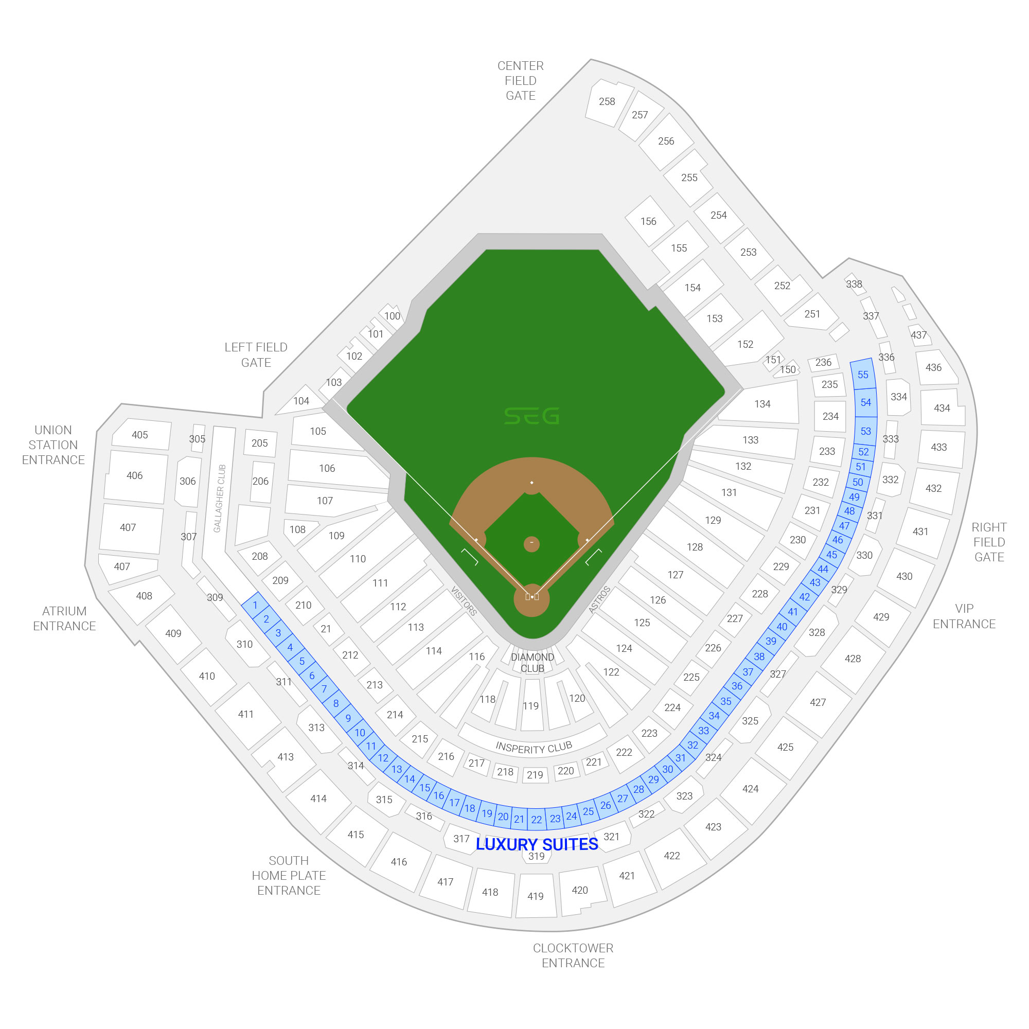 Minute Maid Seating Chart View | Cabinets Matttroy