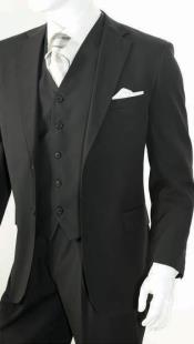  3 Piece Classic Suit Liquid Jet