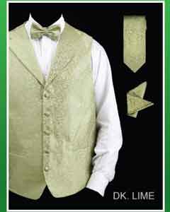  4 Piece Vest Set (Bow Tie