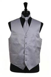  Vest Tie Set Grey 